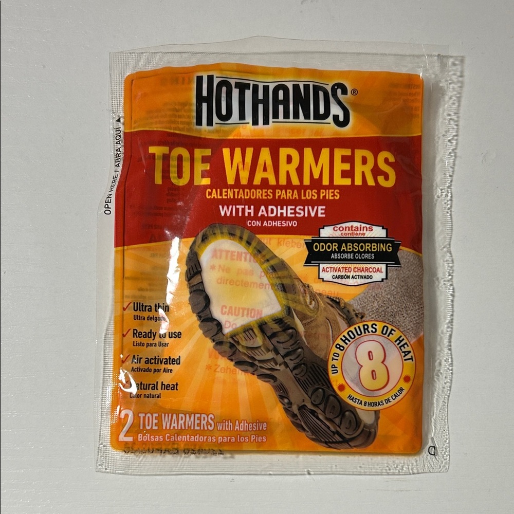 HotHands Toe Warmers with Adhesive